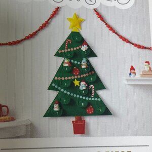 Target 31" Featherly Friends™ Christmas Tree Hanging Fabric Countdown Calendar